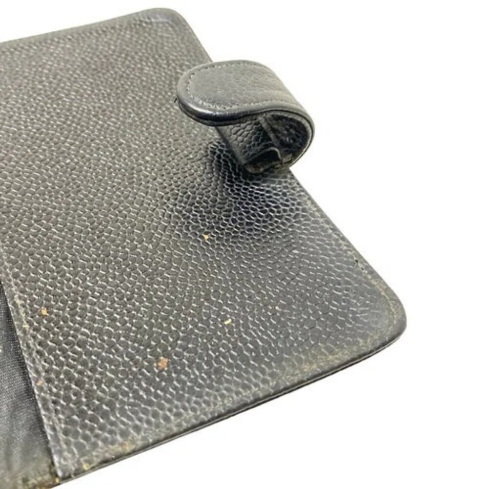 CHANEL - Black Calfskin Agenda Gold hardware - Picture 7 of 11